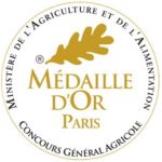 Médaille d'or Concours Agricole Paris
