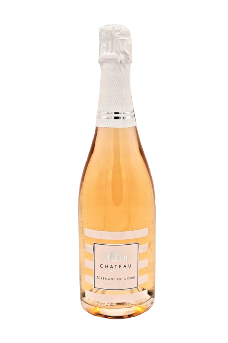 Crémant de Loire Rosé; Château d'Avrillé; Brut; Vin de Loire;