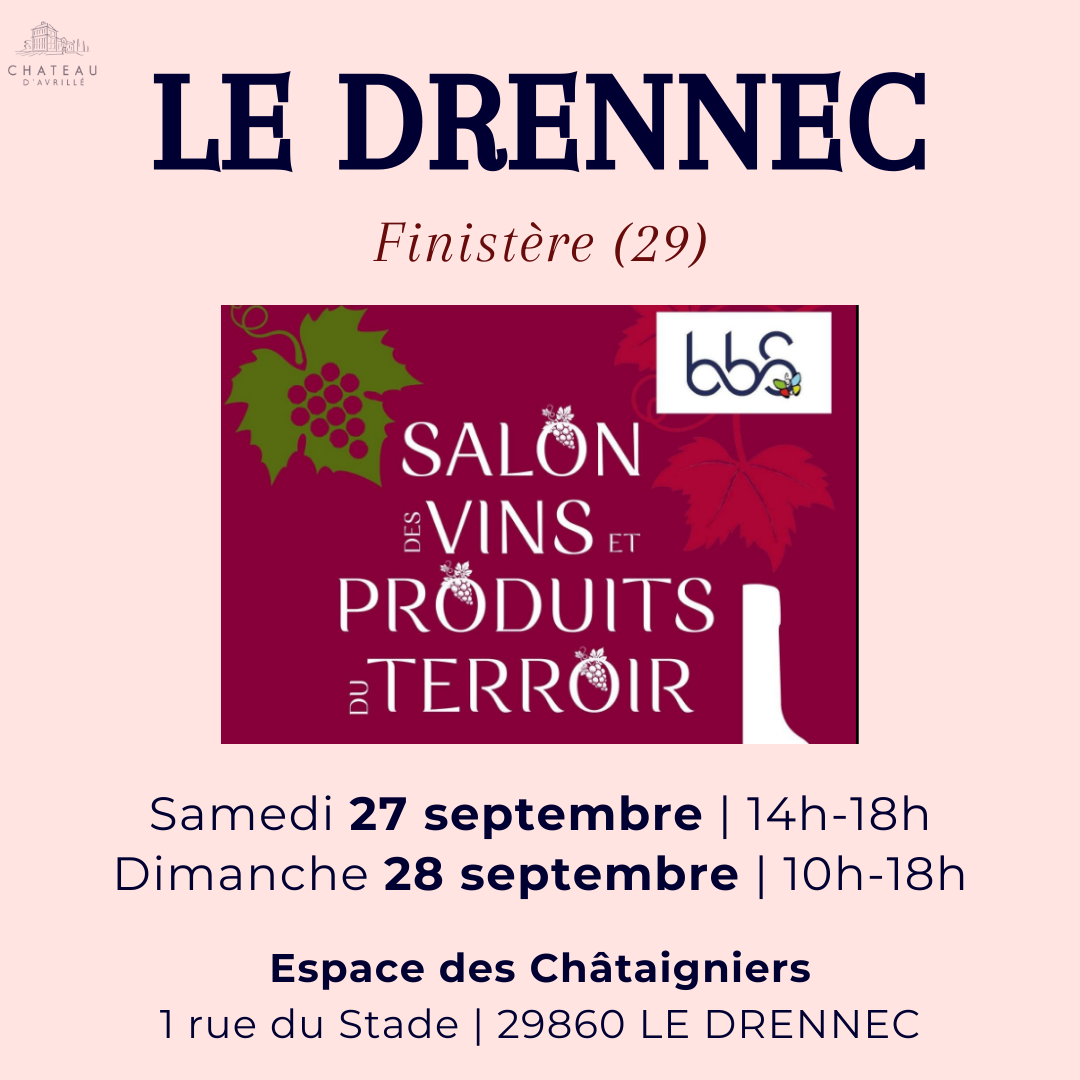 salon vins château d'avrillé domaine biotteau