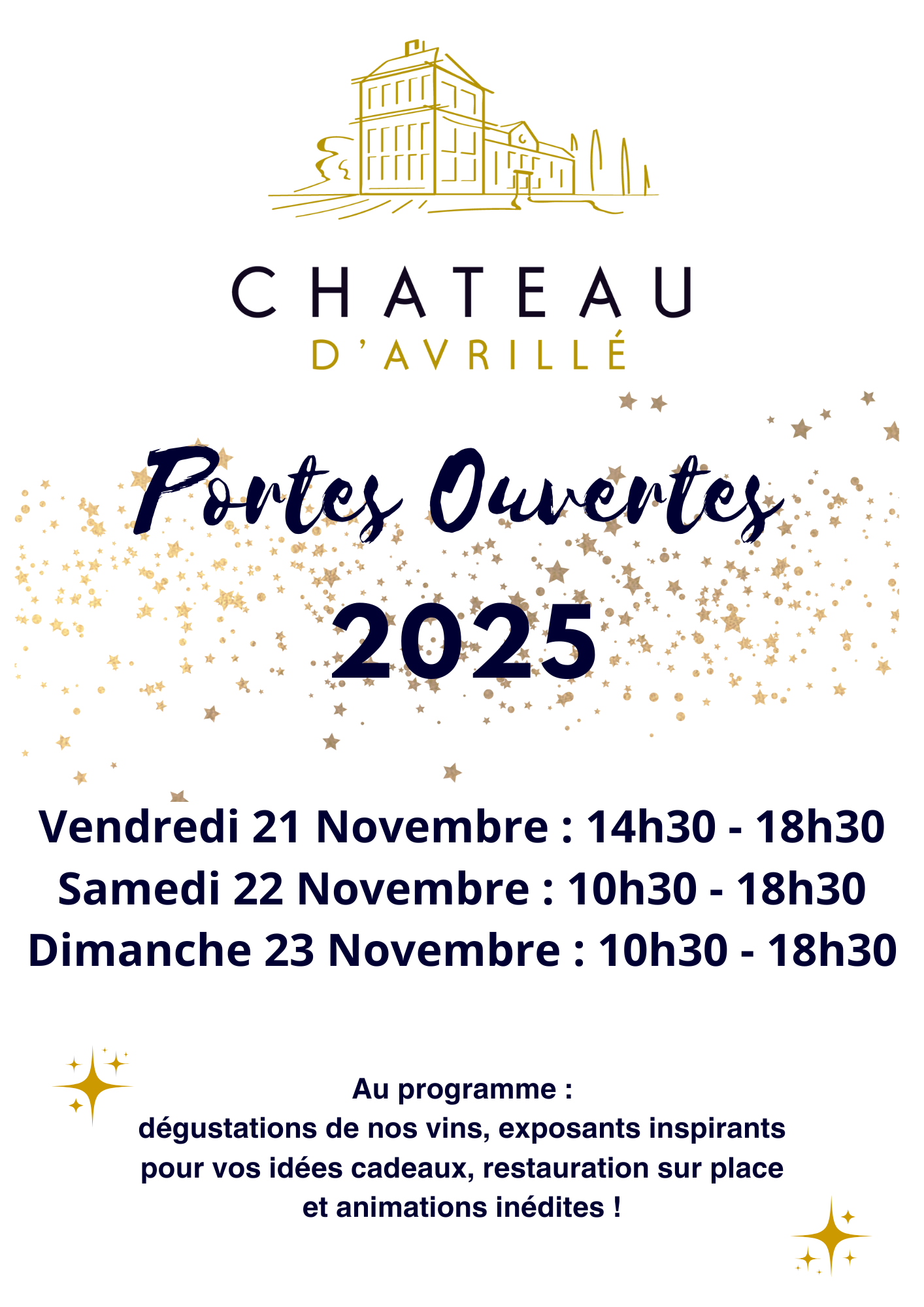 PORTES OUVERTES DOMAINE BIOTTEAU